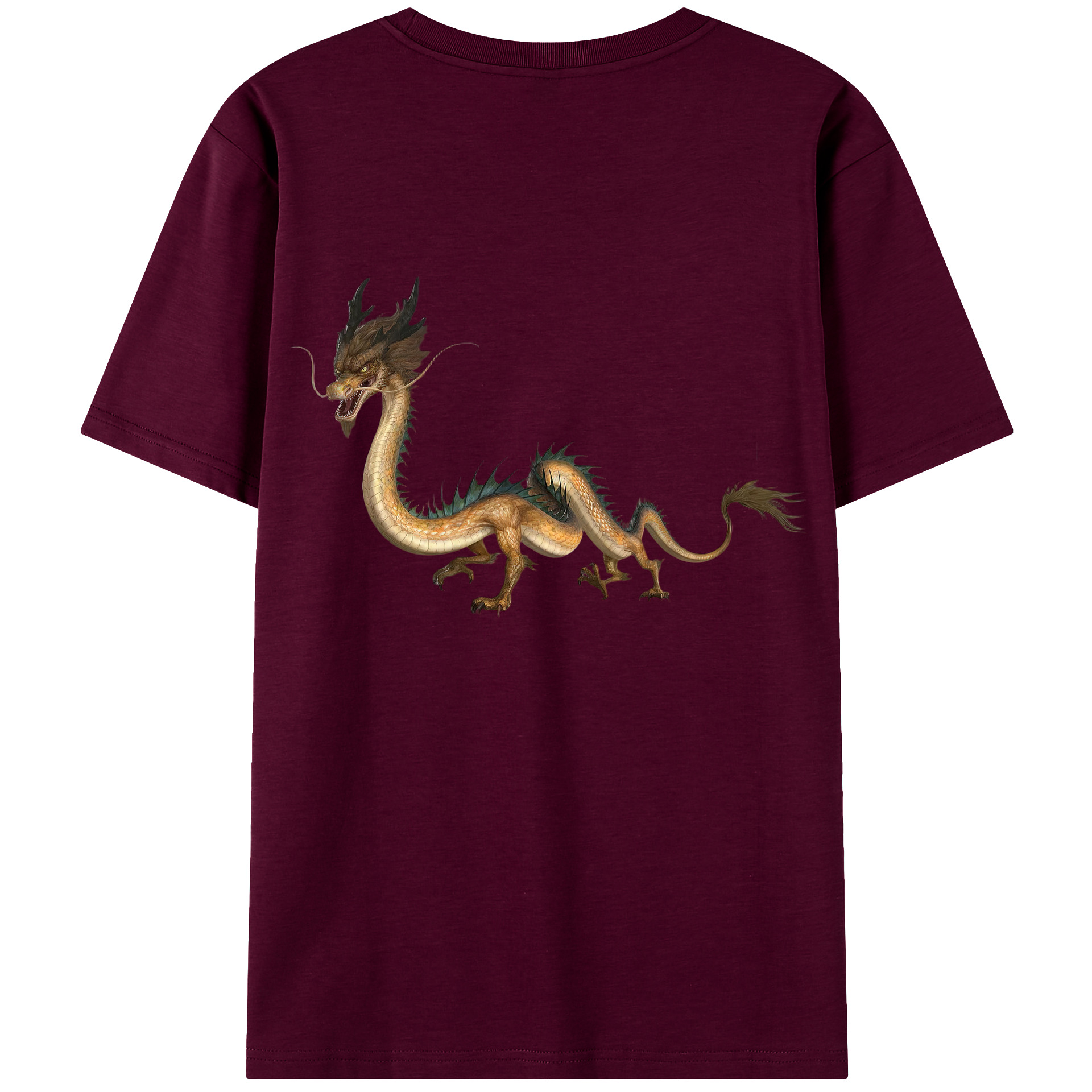 （画像用） Ne Zha 2 ナタ 魔童の大暴れ レディース半袖Tシャツ(バックプリント)